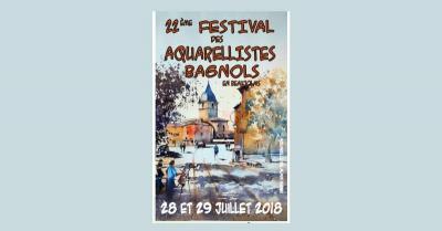 Festival Aquarellistes Bagnols
