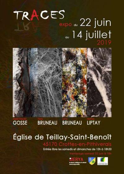 Exposition "TRACES" à l'Eglise de Teillay-Saint-Benoît
