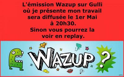 Emission Wazup - Gulli retrouvez  Stéphane Munoz Cartonniste