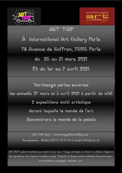 Exposition collective à la Galerie Art International (dpt 75)