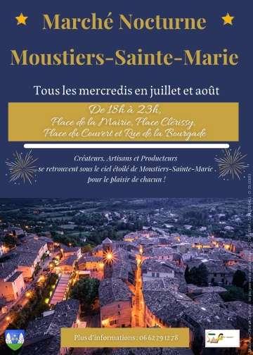 Nocturne Moustiers Sainte Marie (dept 04)