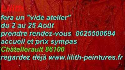 Vide Atelier Lilith artiste (dpt 86)